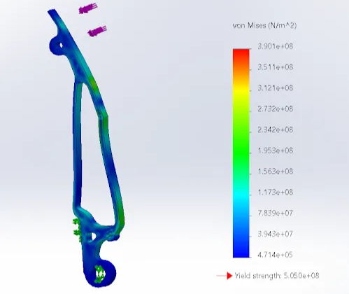 FEA analysis (SolidWorks)