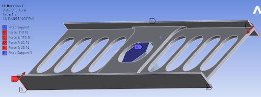 Final wrench design FEA (Ansys)