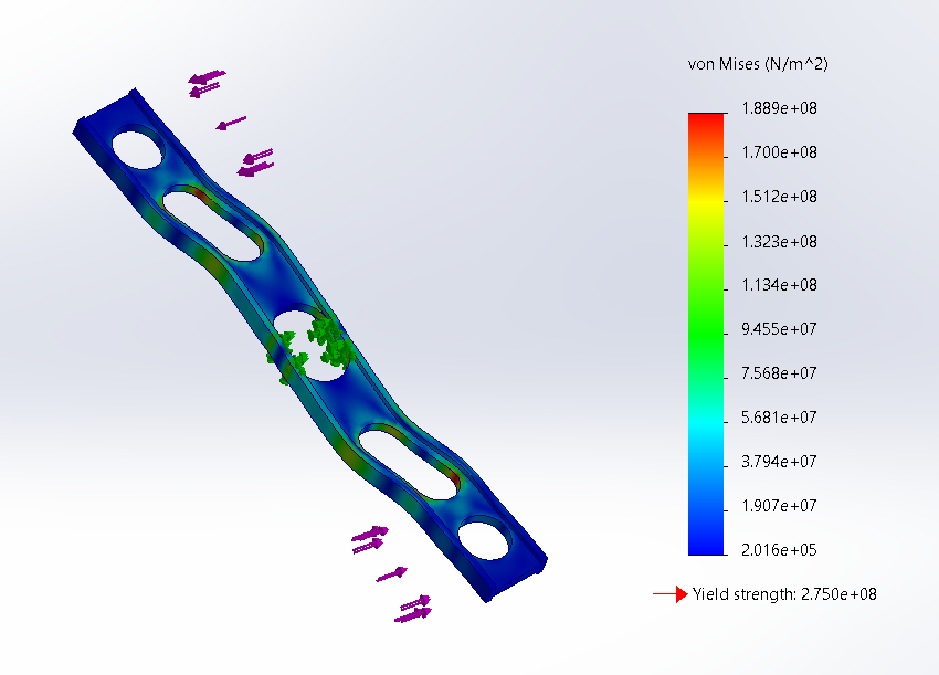 v3 FEA analysis (SolidWorks)