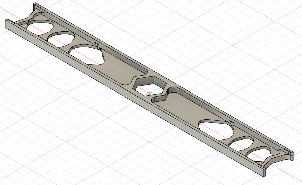 Generative design results and chosen outcome