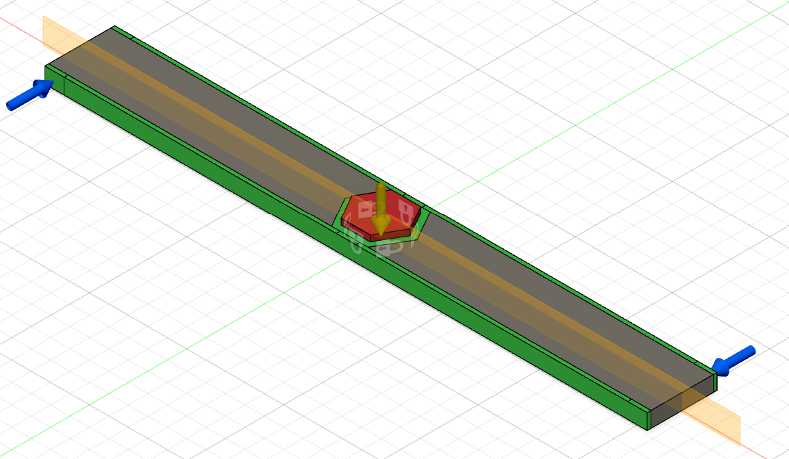 Generative design setup (Autodesk Fusion 360)
