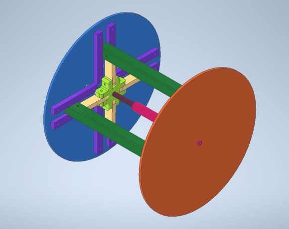 v4 Trim winder design (Autodesk Inventor Professional)